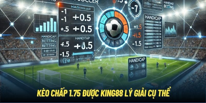 Kèo chấp 1.75 được King88 lý giải cụ thể