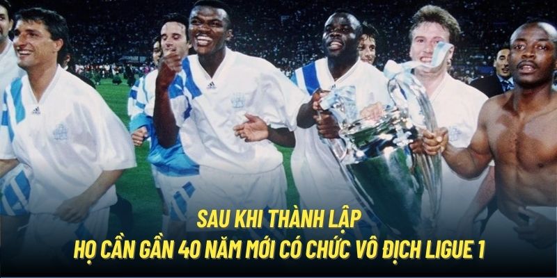 Sau khi thành lập, họ cần gần 40 năm mới có chức vô địch Ligue 1